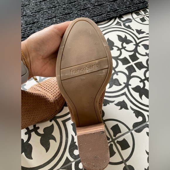 Franco Sarto leather heels size 7.5 - Picture 5 of 7